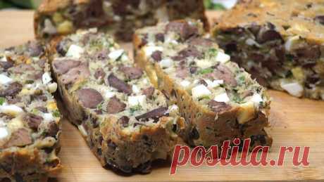 Закусочный пирог "Попробуйте и Вы обалдеете как это вкусно" - Простые рецепты Овкусе.ру