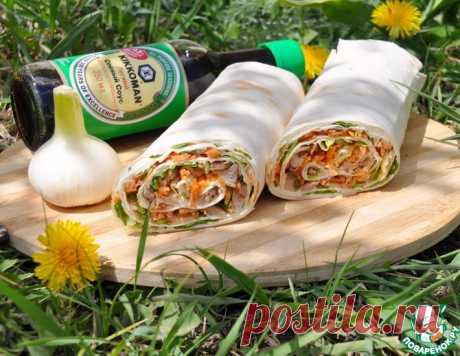 Ролл с курицей "Пикник" – кулинарный рецепт