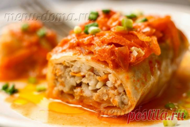 Голубцы из молодой капусты: рецепт - готовим пошагово, с фото