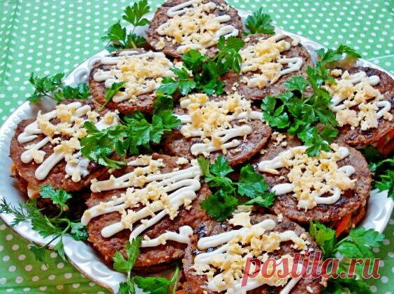 Печеночные мини-тортики - закуска, которая понравится каждому