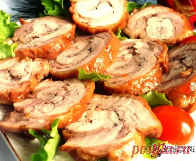 Куриный рулет в японском стиле  рецепт приготовления