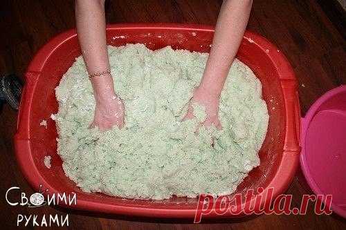 Жидкие обои своими руками