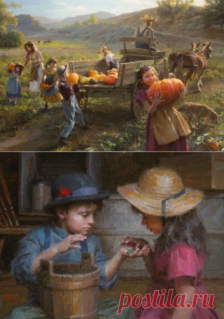 Американский художник Morgan Weistling. &quot;Живопись мой второй язык&quot;.
