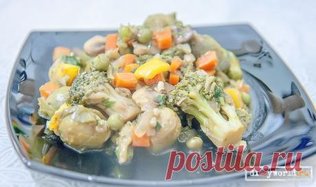 Овощной гарнир к мясным и рыбным блюдам