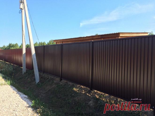 Модульные заборы Брянск - «Из металла»