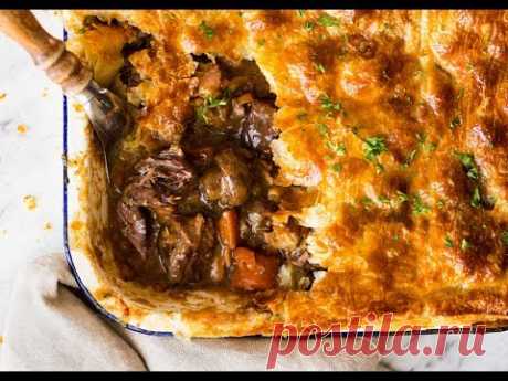 ТЕЛЕШКИ ПАЙ С ГЪБИ -Epic Beef and Mushroom Pie