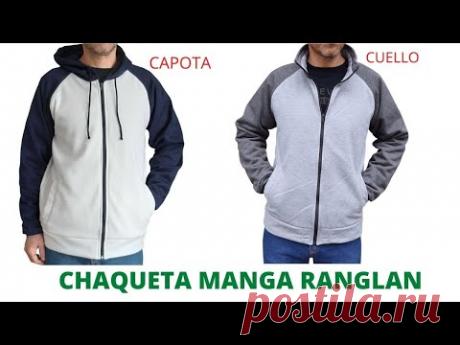 CHAQUETA MANGA RANGLAN de hombre/Cómo hacer/DIY/Fácil/Confección