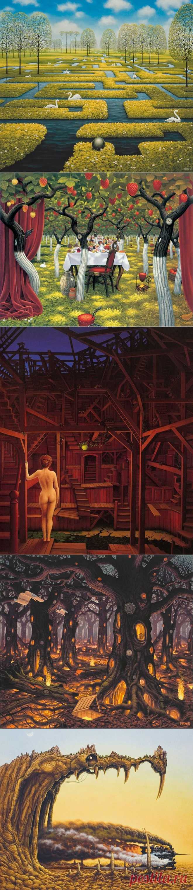 Художник Яцек Йерка — проводник из другого мира