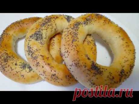 БУБЛИКИ с маком - вкус детства знакомый каждому из нас. Рецепт вкусных бубликов. Готовим с Инной.