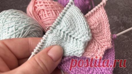 Красивая регланная линия: можно не выделять ни одной петли | Мила Кудрявцева Все о вязании и  рукоделии | Дзен