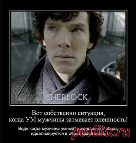 Да, он красавчик)