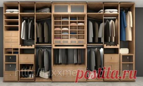 Как выбрать наполнение для шкафа-купе