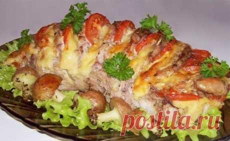 Как приготовить мясо гармошка  - рецепт, ингридиенты и фотографии