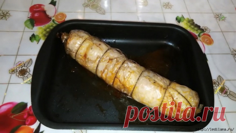 Куриный рулет: быстро, просто, вкусно
