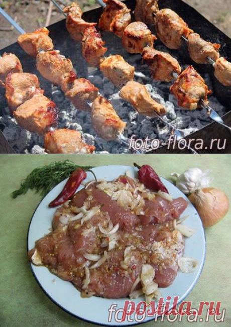 Рецепт нежного шашлыка из свинины - очень вкусно! Блюда из мяса на праздничный стол