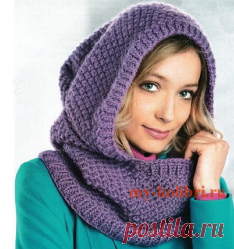 Съёмный капюшон «Таинственная незнакомка»..
