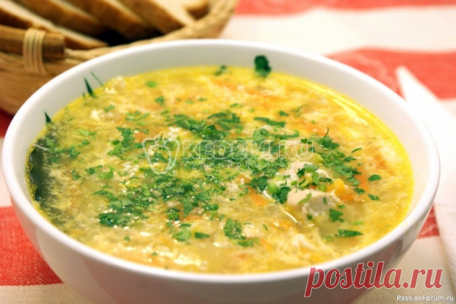 Куриный суп с яйцом Быстрый и вкусный куриный суп с яйцом, экономит ваше время и деньги. Прекрасно подойдет к обеденному столу. Время приготовления 40 минутИнгредиенты:Часть курицы 400 гЛуковица1 штМорковь1 штКартофель2-3 штЯйцо1 штЗеленьпо вкусуСольпо вкусуПерец по вкусуПриготовление:Курицу порезать на...
