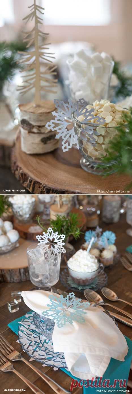 ШАБЛОНЫ СНЕЖИНОК из бумаги