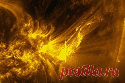 На Солнце произошла вспышка класса Х