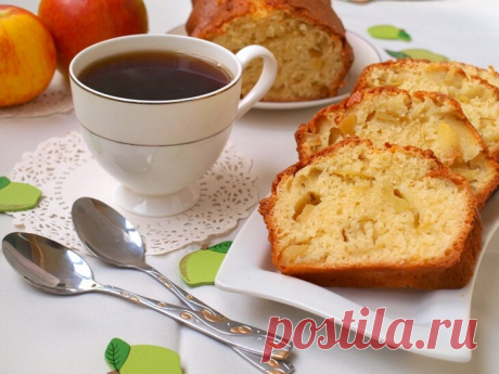 🥧 Манник с 🍎 яблоками на кефире. Ароматная выпечка для домашнего чаепития. Простой пошаговый рецепт с фото ☕️ | Аймкук — рецепты с фото | Яндекс Дзен