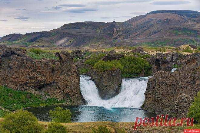 Фото: Водопады Исландии. Пейзажный фотограф Vladimir Vorobeychik. Пейзаж - Фотосайт Расфокус.ру