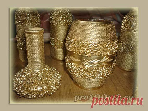 как оформить вазу из банки: 26 тыс изображений найдено в Яндекс.Картинках