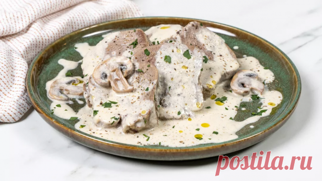 Говяжий зык с грибами | Food.ru — Главная кухня страны | Дзен