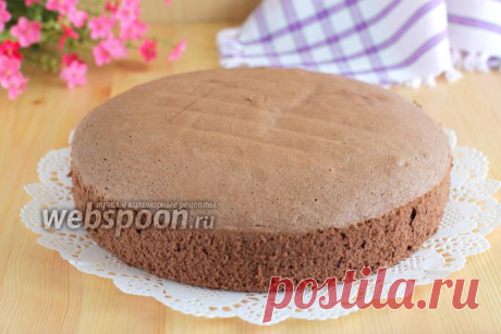 Польский шоколадный бисквит рецепт с фото, как приготовить на Webspoon.ru