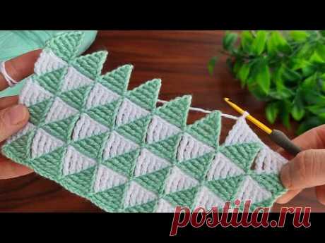 Süper Easy 💯crochet Knitting Model💯/çok kolay çok gösterişli 💯Tığ işi örgü model yapımı👌