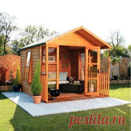 Деревянные летние беседки для дачного участка — 6 соток