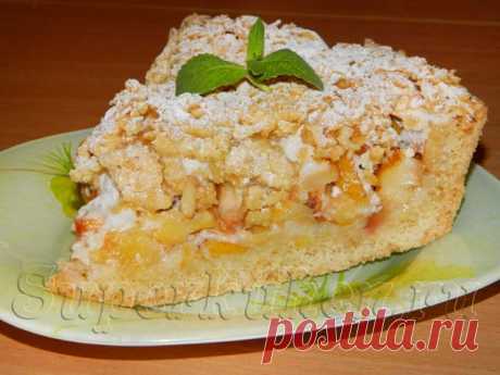 СуперКухен/ПИРОГ С ЯБЛОКАМИ И МЕРЕНГОЙ (РЕЦЕПТ С ФОТО ПОШАГОВО В ДУХОВКЕ)