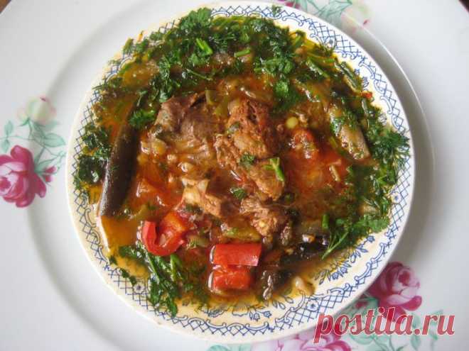 Жаркое "Мясо в армянском соусе"