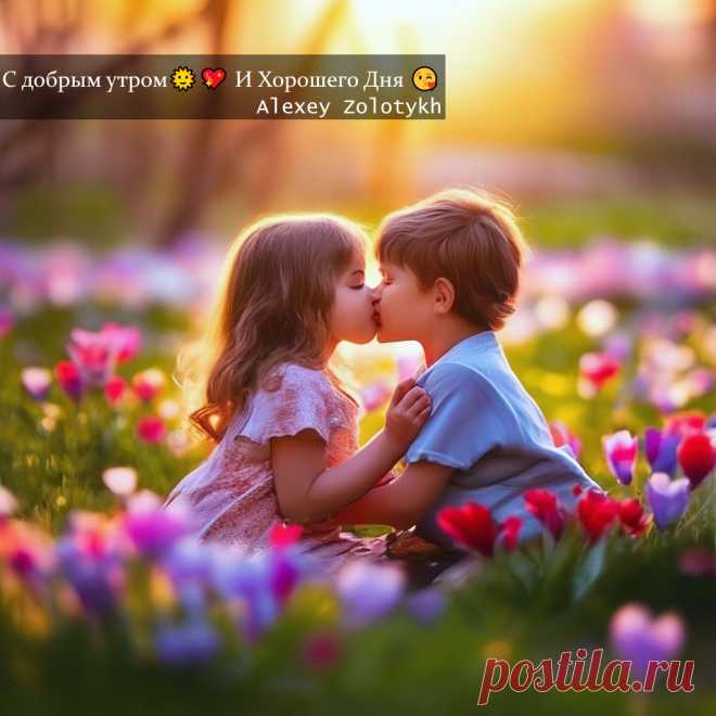 С добрым утром🌞💖️ И Хорошего Дня 😘