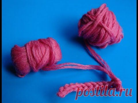 Вязание крючком. Шнурок (28 видео)