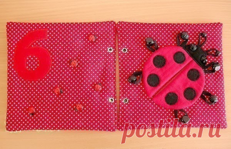 Развивающая книжка: идеи для страничек