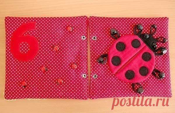 Развивающая книжка: идеи для страничек