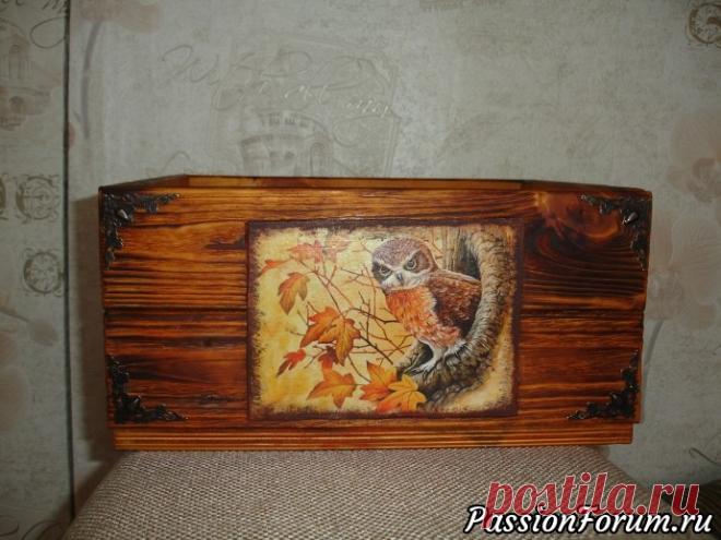 Браш с совой - запись пользователя селена32 (елена) в сообществе Декупаж в категории Декупаж. Работы пользователей