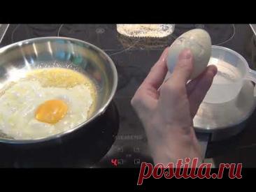 Правильная Глазунья на завтрак. Ещё раз про сковороды. Яичница "ассорти"