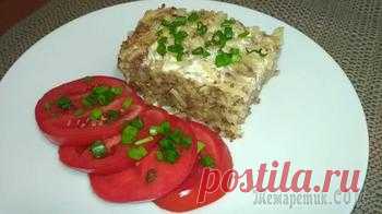 Запеканка вермишелевая с мясом-вкус из детства!