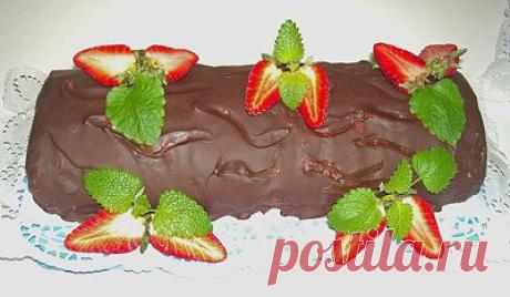 Шоколадный десерт с йогуртом | Домашняя кулинария