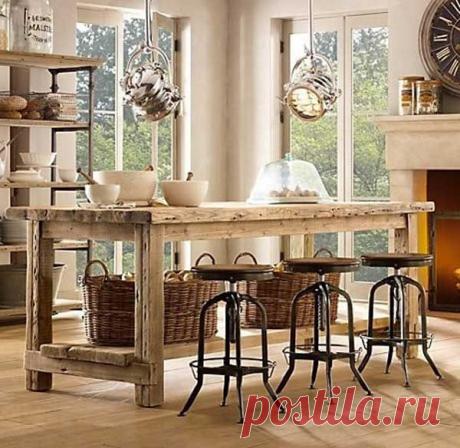 (+1) тема - Дизайн кухни в стиле Прованс | Роскошь и уют