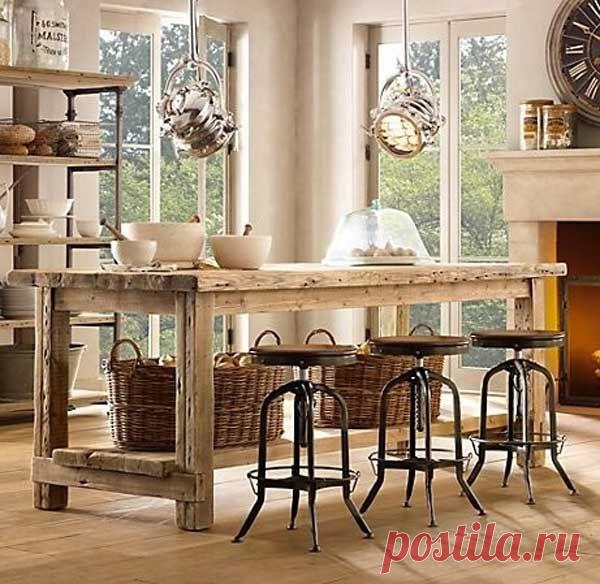 (+1) тема - Дизайн кухни в стиле Прованс | Роскошь и уют