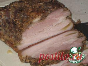 Грудинка «Закусочная» маринованная в заварке.