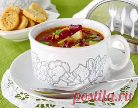 Постный суп с фасолью – 10 рецептов из красной и белой, фото