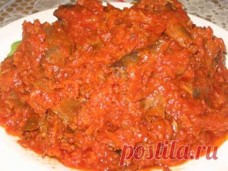 Рыбная мелочь с овощами
