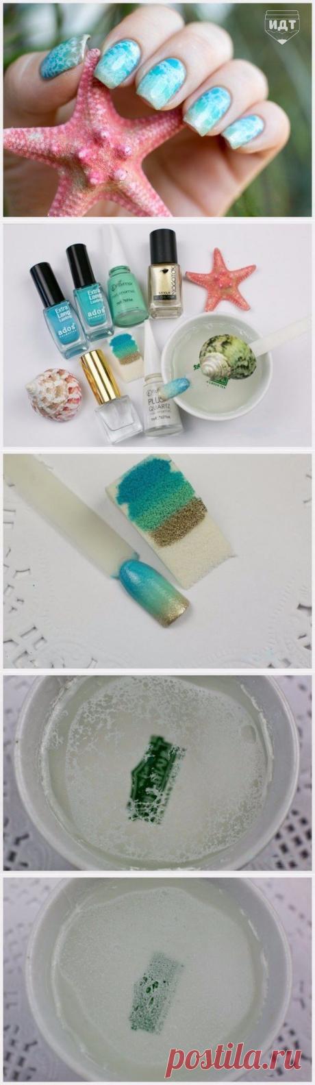 Маникюр &quot;Тропический пляж&quot;