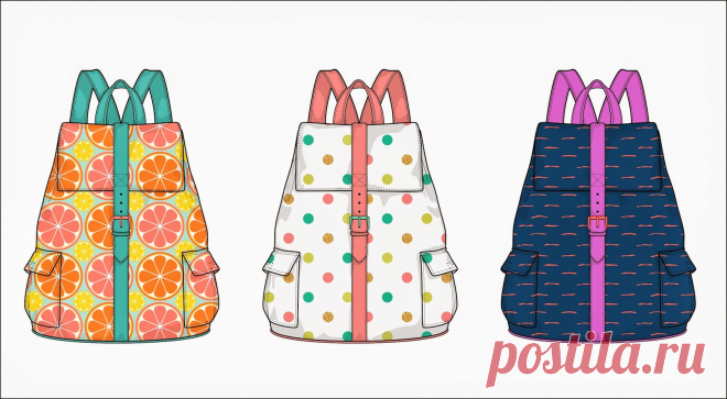 The Spinsterhood Diaries: Sample Fashion Project: Backpack Tech Pack