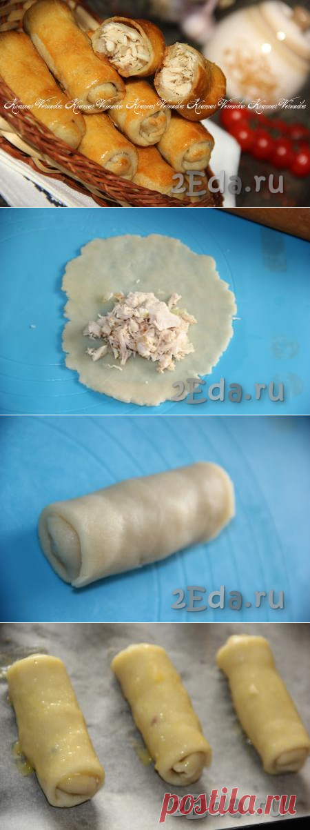 Заварное тесто для пирожков без дрожжей - пошаговый фоторецепт