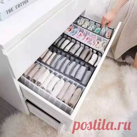 Underwear Bra Organizer Storage Box Drawer Closet Organizers Divider Boxes For Underwear Scarves Socks Bra|Drawer Organizers| - AliExpress