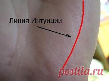 Линия интуиции — Хиромантия Абарина Юрия